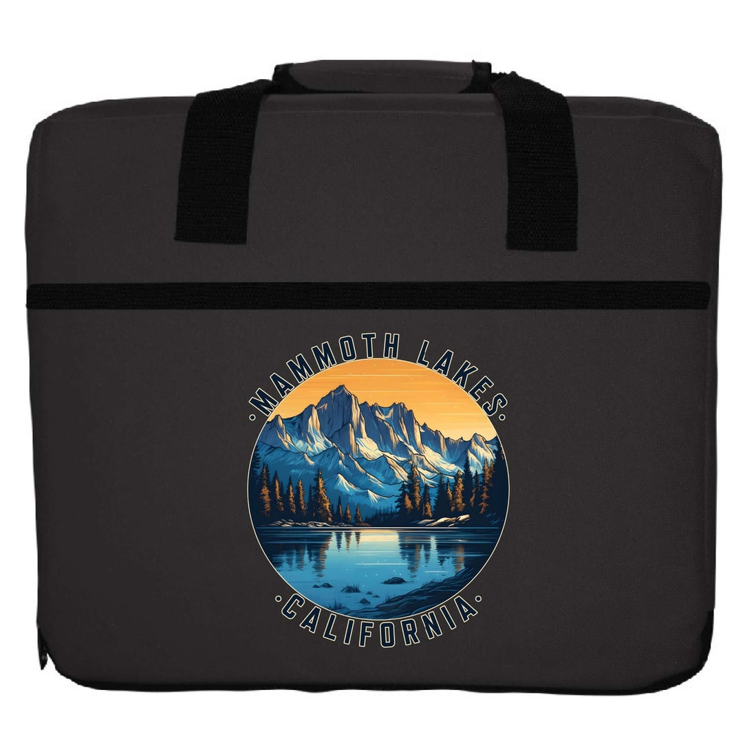 Mammoth Lakes California Design B Souvenir Destination Seat Cushion Image 6