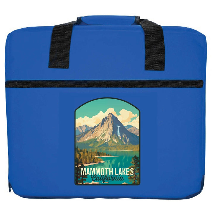 Mammoth Lakes California Design A Souvenir Destination Seat Cushion Image 4