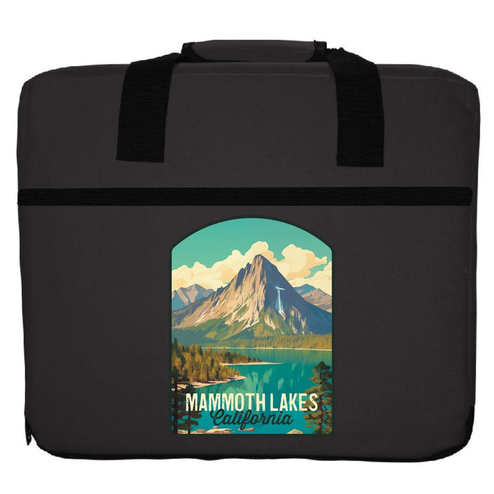 Mammoth Lakes California Design A Souvenir Destination Seat Cushion Image 4