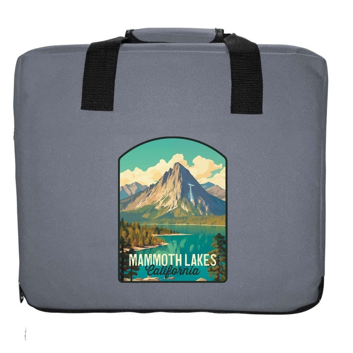 Mammoth Lakes California Design A Souvenir Destination Seat Cushion Image 1