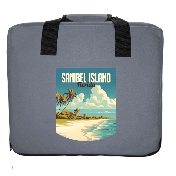 Sanibel Island Design A Souvenir Destination Seat Cushion Image 2