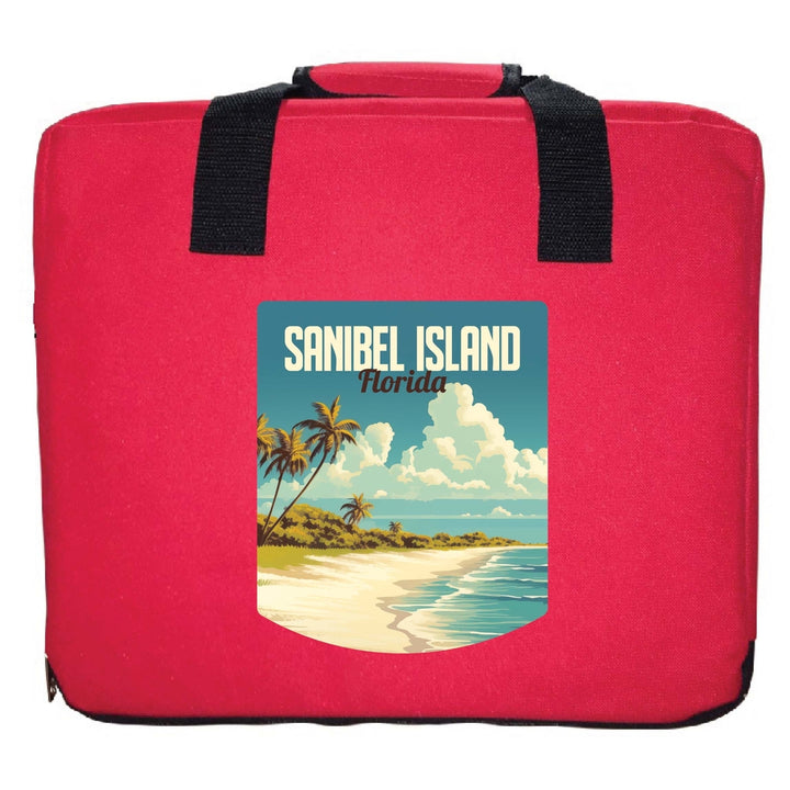 Sanibel Island Design A Souvenir Destination Seat Cushion Image 4