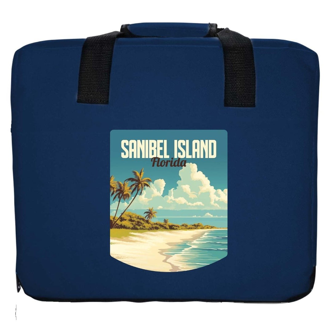 Sanibel Island Design A Souvenir Destination Seat Cushion Image 1