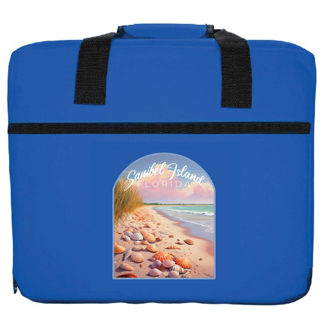 Sanibel Island Florida Design B Souvenir Destination Seat Cushion Image 6