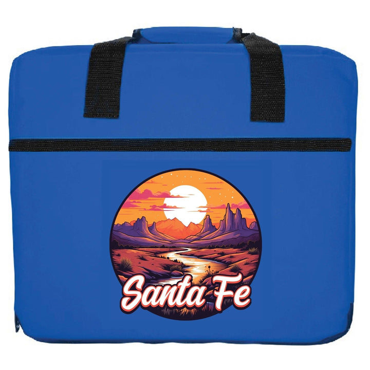 Santa Fe Mexico Design B Souvenir Destination Seat Cushion Image 2