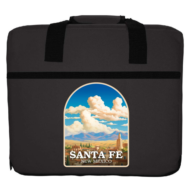 Santa Fe Mexico Design A Souvenir Destination Seat Cushion Image 1