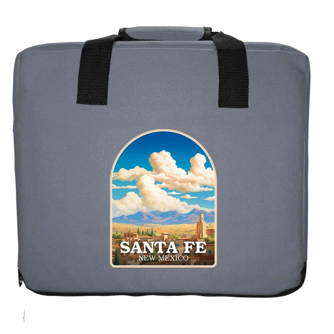 Santa Fe Mexico Design A Souvenir Destination Seat Cushion Image 2