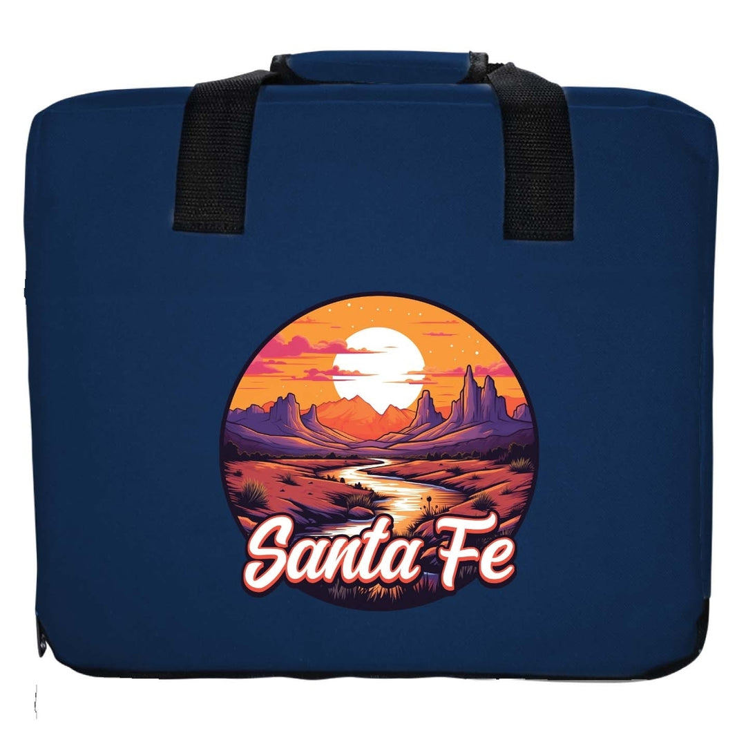 Santa Fe Mexico Design B Souvenir Destination Seat Cushion Image 4