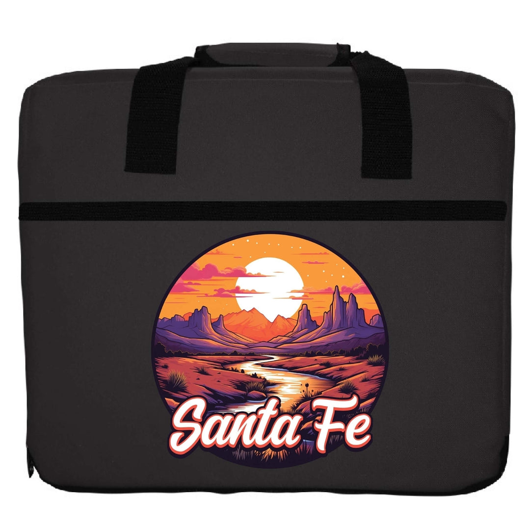 Santa Fe Mexico Design B Souvenir Destination Seat Cushion Image 4