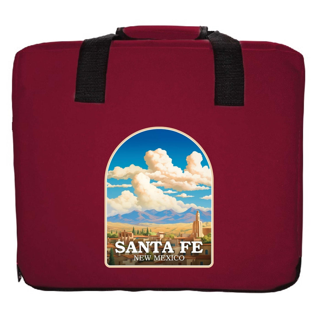 Santa Fe Mexico Design A Souvenir Destination Seat Cushion Image 3