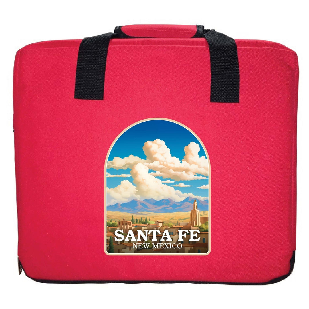 Santa Fe Mexico Design A Souvenir Destination Seat Cushion Image 4