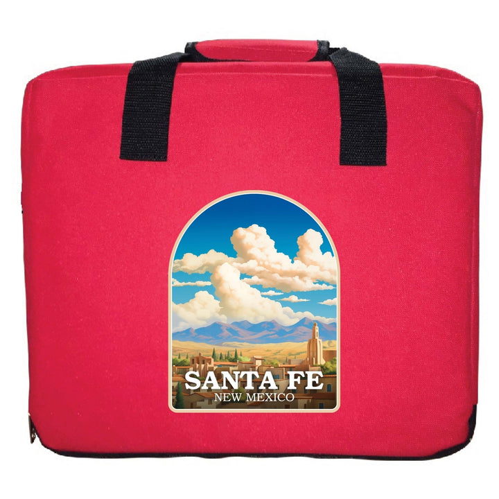 Santa Fe Mexico Design A Souvenir Destination Seat Cushion Image 4