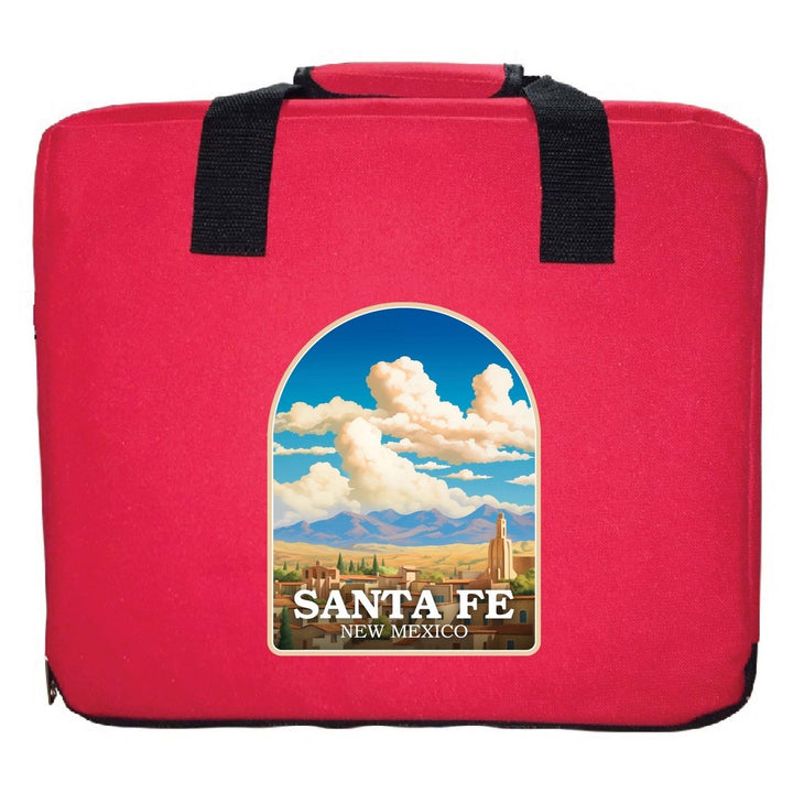 Santa Fe Mexico Design A Souvenir Destination Seat Cushion Image 1