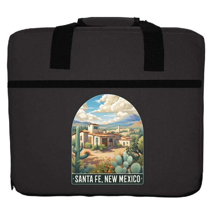 Santa Fe Mexico Design C Souvenir Destination Seat Cushion Image 3