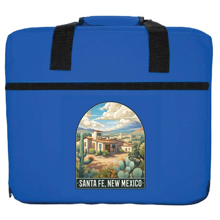 Santa Fe Mexico Design C Souvenir Destination Seat Cushion Image 1