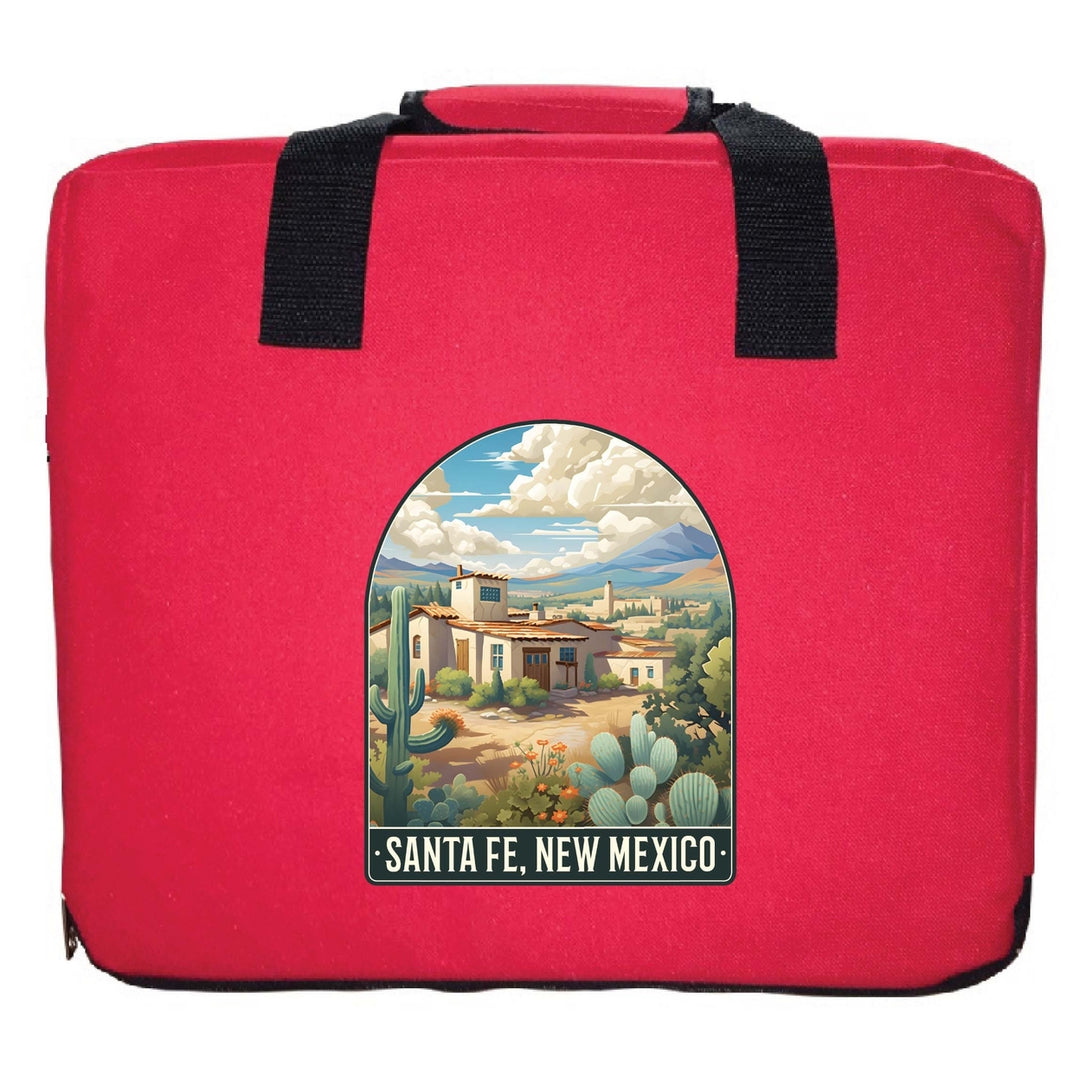 Santa Fe Mexico Design C Souvenir Destination Seat Cushion Image 6