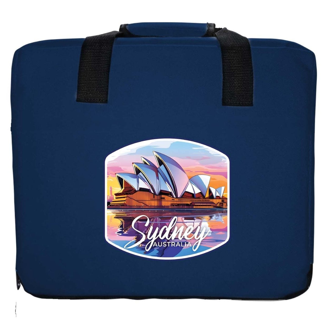 Sydney Australia Design A Souvenir Destination Seat Cushion Image 1