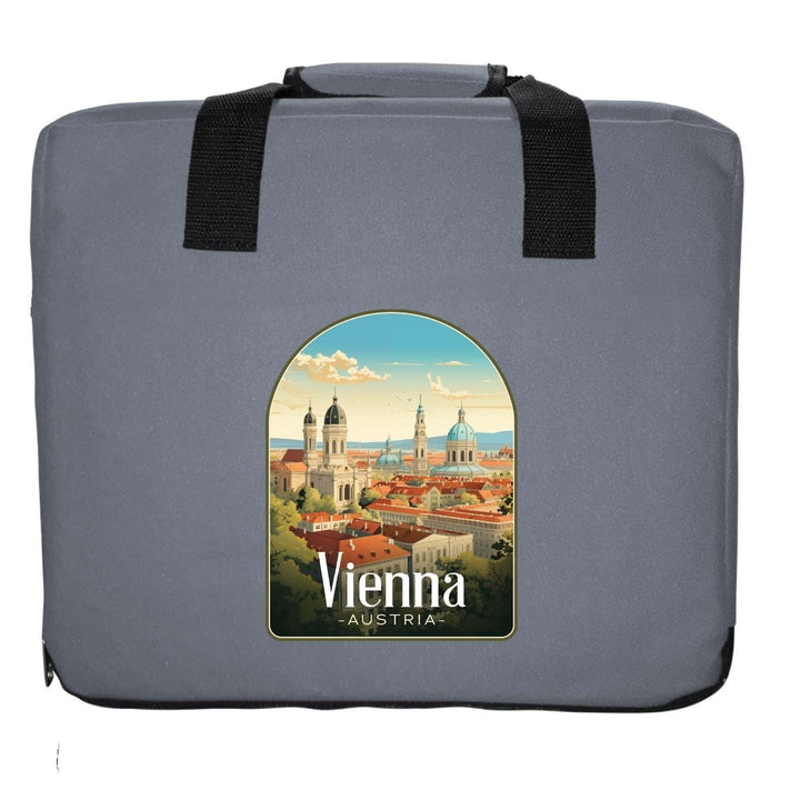 Vienna Austria Design A Souvenir Destination Seat Cushion Image 4