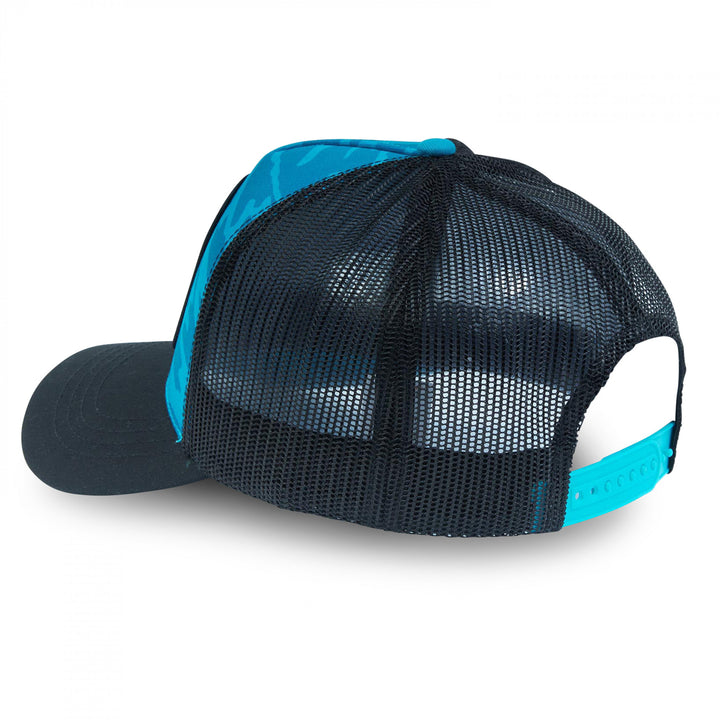 Mountain Dew Baja Blast Surfing Trucker Hat Image 4