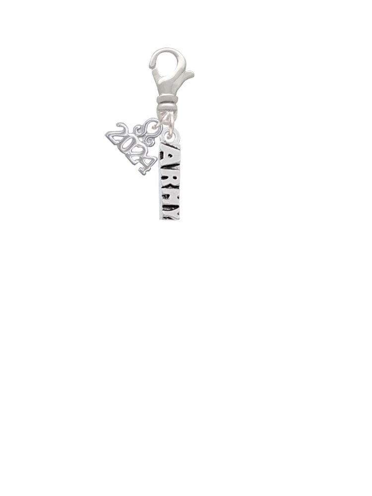 Delight Jewelry Military Clip on Charm with Year 2024 Image 2