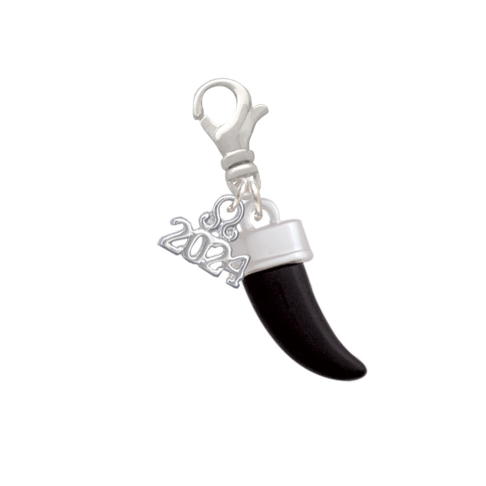 Delight Jewelry Enamel Tooth Clip on Charm with Year 2024 Image 4