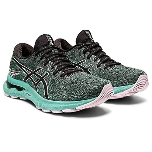 ASICS Womens Gel-Nimbus 24 Running Shoes M US BLACK/BARELY ROSE Image 2