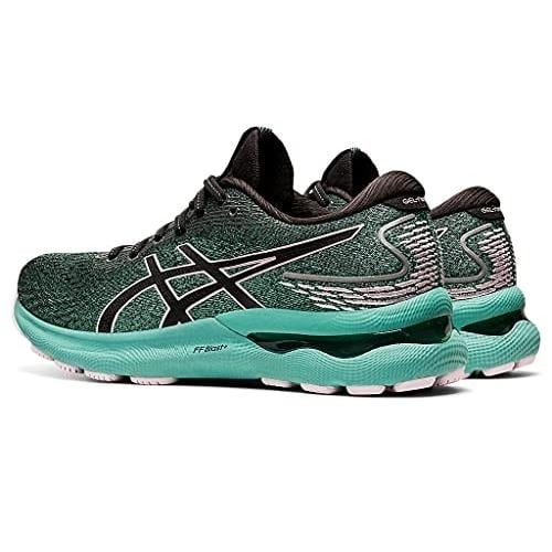 ASICS Womens Gel-Nimbus 24 Running Shoes M US BLACK/BARELY ROSE Image 3