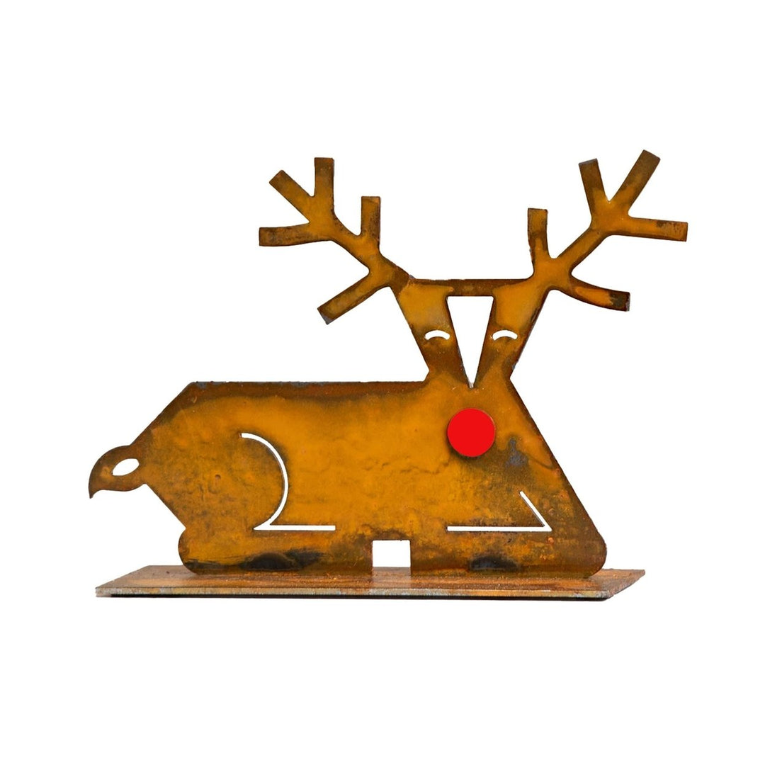 Donner Contemporary Reindeer Christmas Decoration Image 2