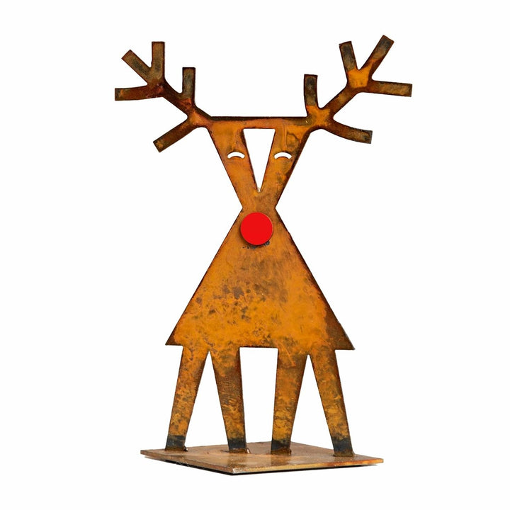 Rudy Contemporary Reindeer Christmas Decoration Image 2