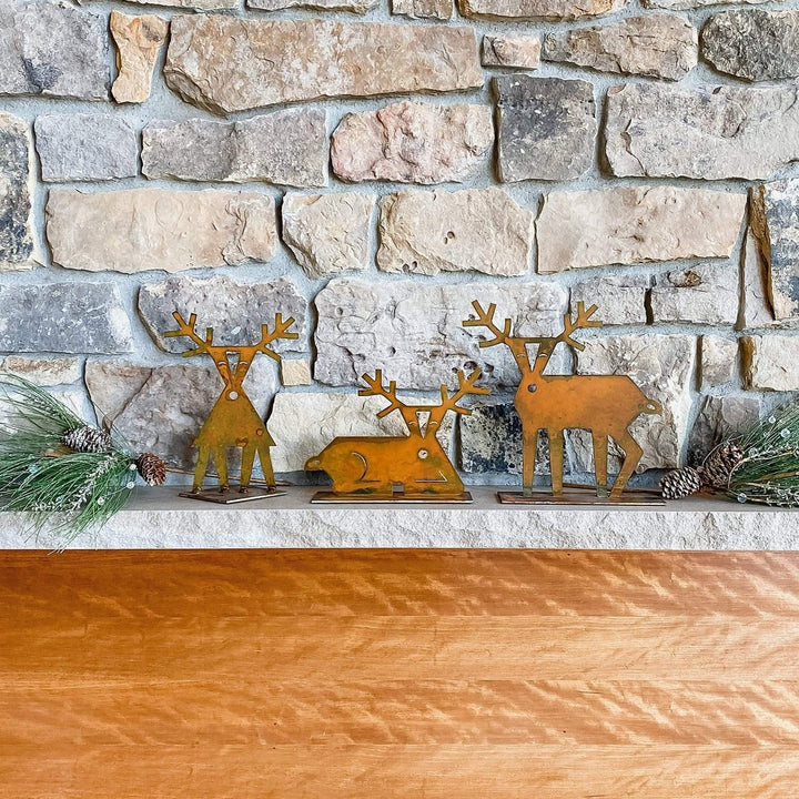 Dasher Contemporary Reindeer Christmas Decoration Image 4