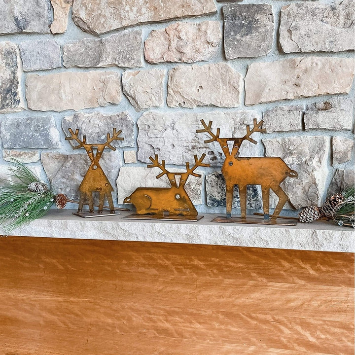 Rudy Contemporary Reindeer Christmas Decoration Image 8