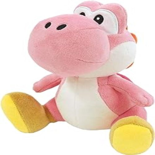 Super Mario All Star Collection Pink Yoshi Plush7 Image 1