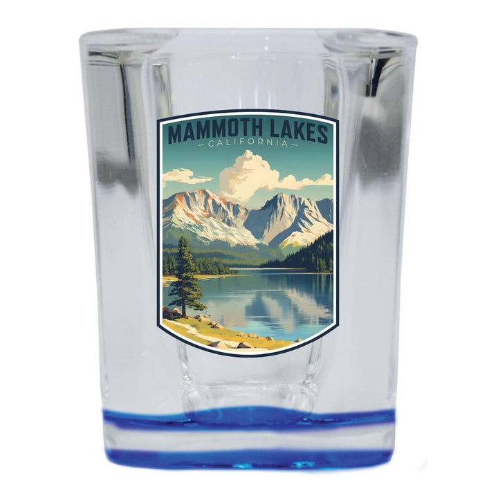 Mammoth Lakes California Design C Souvenir 2 Ounce Shot Glass Square Image 3