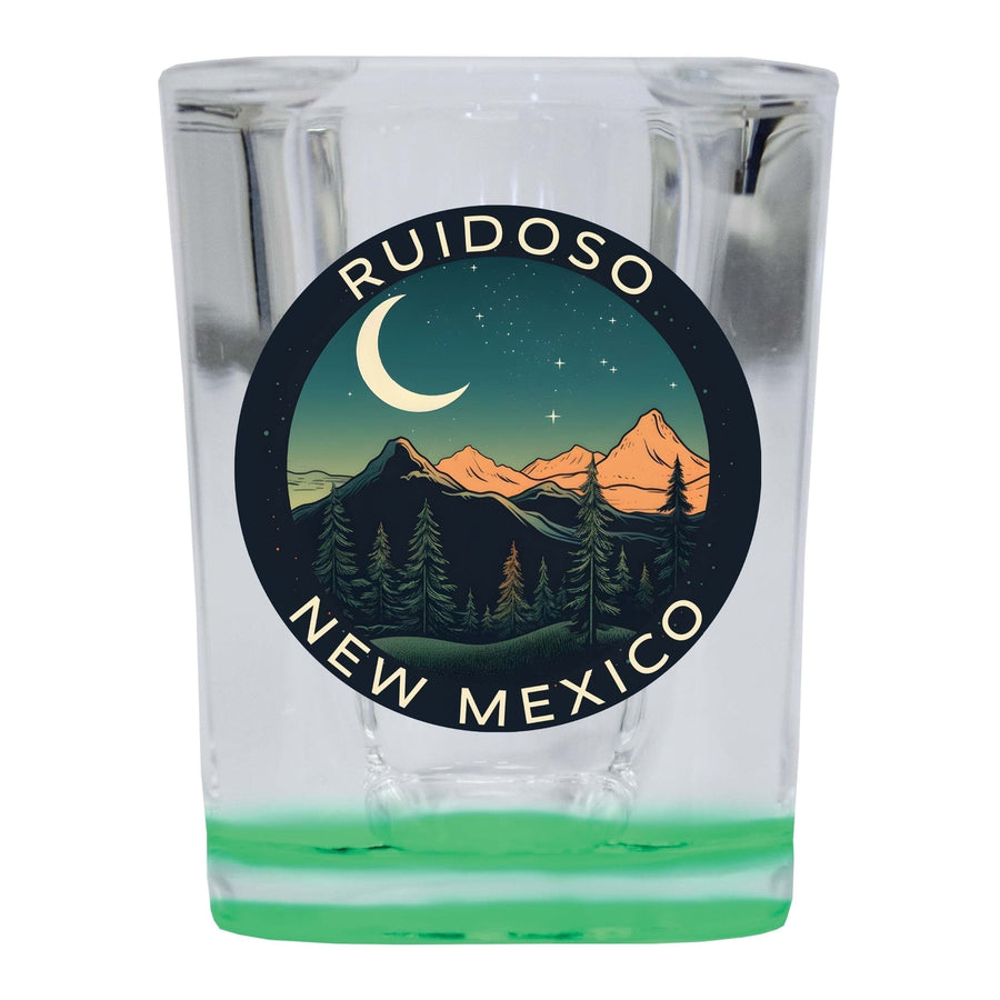 Ruidoso  Mexico Design A Souvenir 2 Ounce Shot Glass Square Image 1