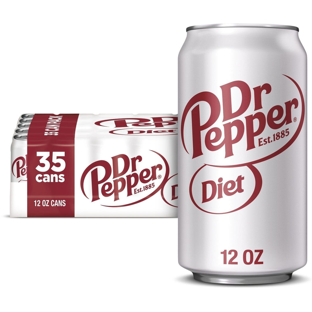 Diet Dr Pepper (12 Ounce cans 35 Pack) Image 1