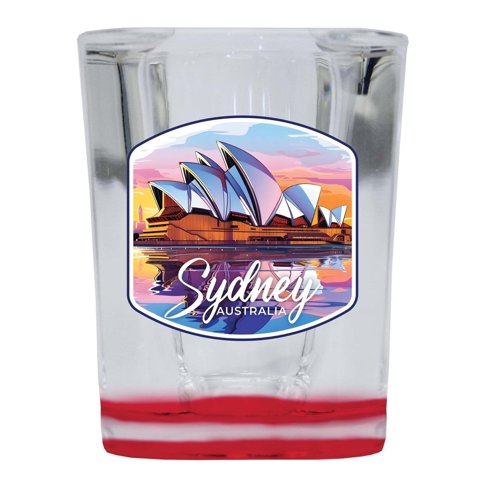 Sydney Australia Design A Souvenir 2 Ounce Shot Glass Square Image 2