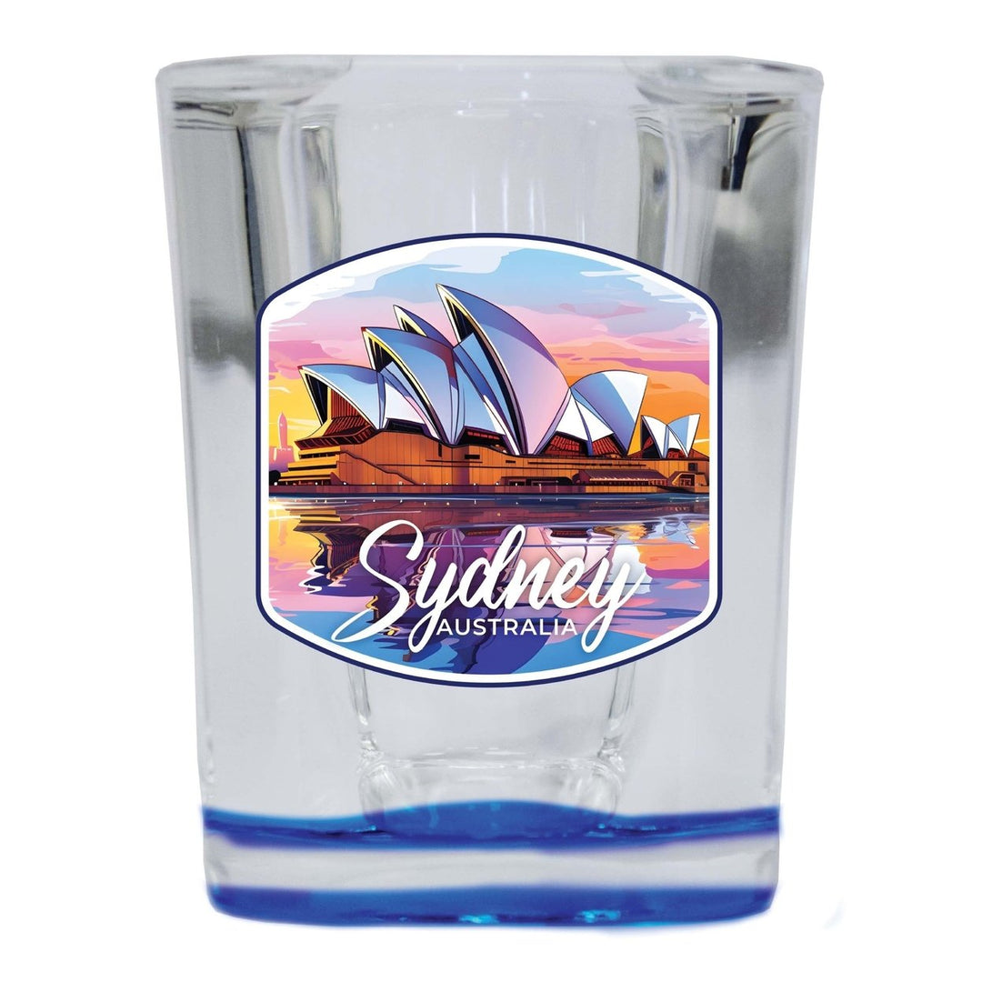 Sydney Australia Design A Souvenir 2 Ounce Shot Glass Square Image 3