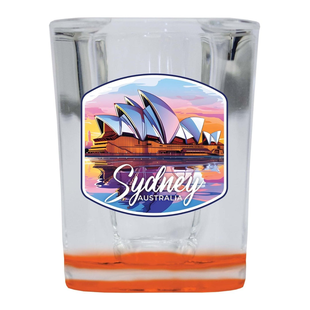 Sydney Australia Design A Souvenir 2 Ounce Shot Glass Square Image 4