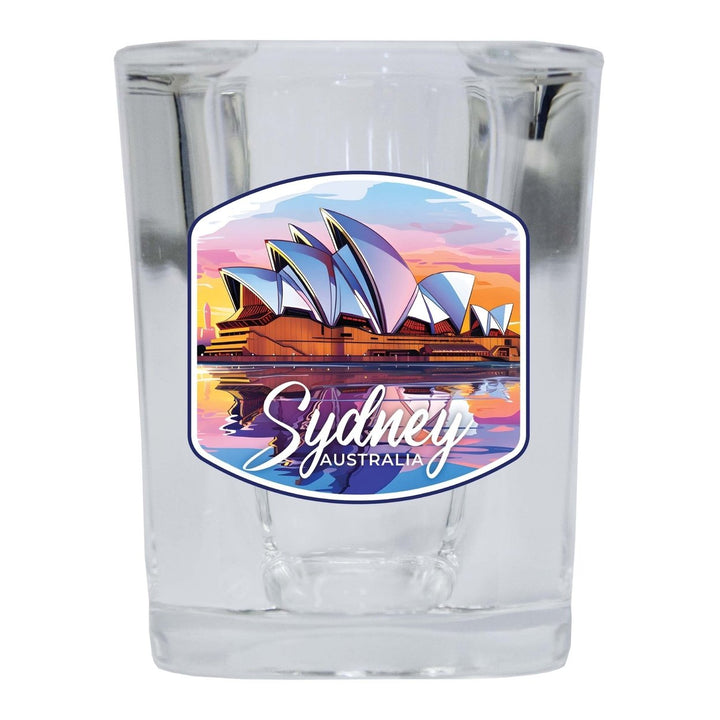 Sydney Australia Design A Souvenir 2 Ounce Shot Glass Square Image 4