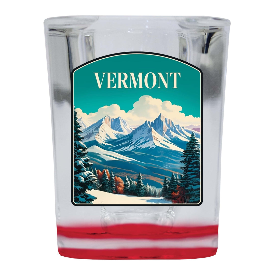 Vermont Design A Souvenir 2 Ounce Shot Glass Square Image 1