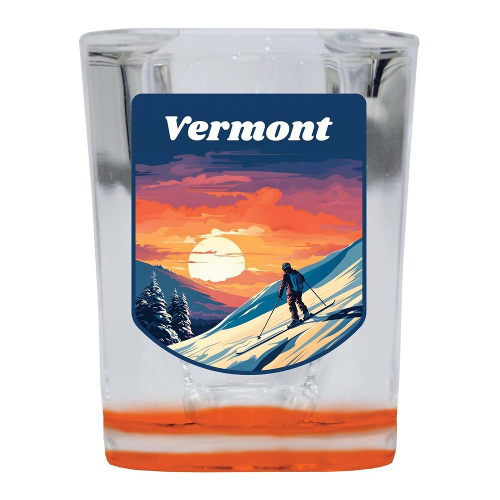 Vermont Design B Souvenir 2 Ounce Shot Glass Square Image 2