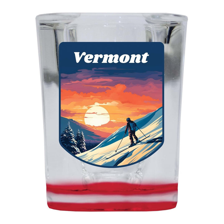 Vermont Design B Souvenir 2 Ounce Shot Glass Square Image 3