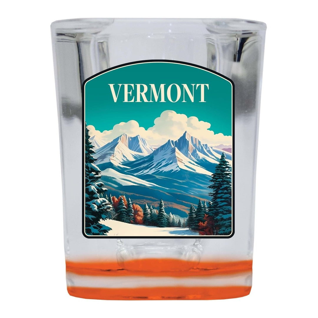 Vermont Design A Souvenir 2 Ounce Shot Glass Square Image 4