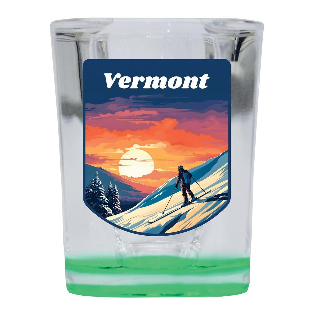 Vermont Design B Souvenir 2 Ounce Shot Glass Square Image 4