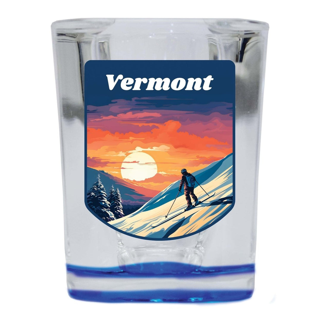 Vermont Design B Souvenir 2 Ounce Shot Glass Square Image 4