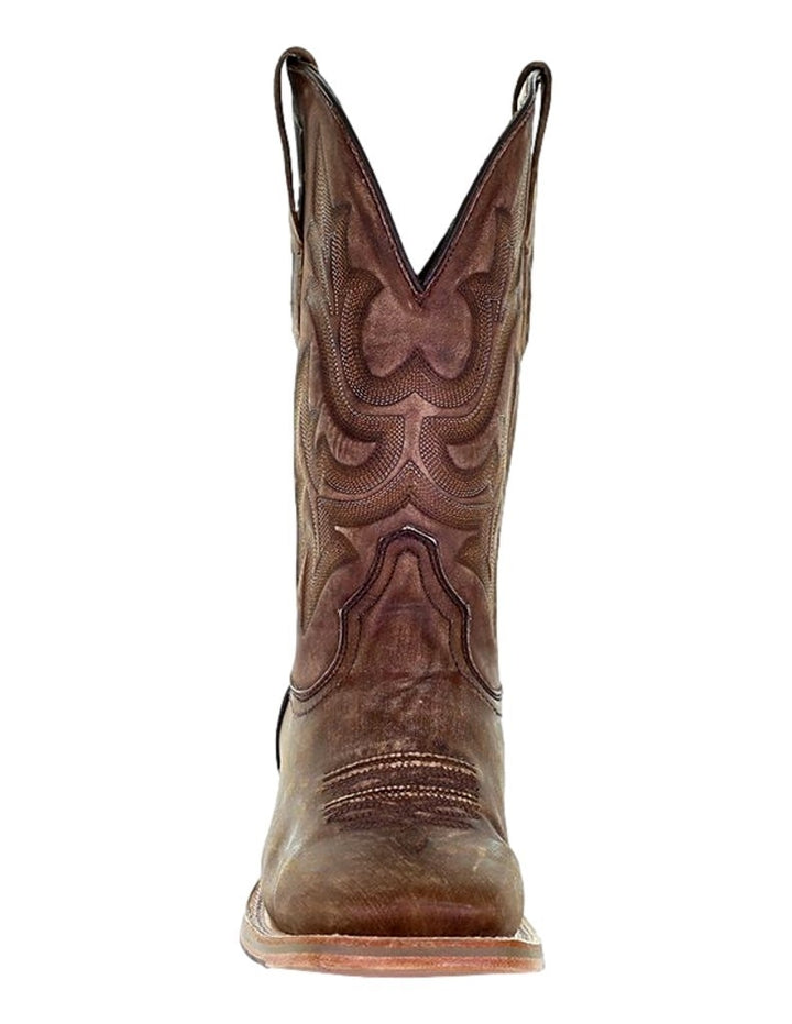 Corral Western Boots Mens Embroidery Wide Square Toe Brown A4105 Image 2