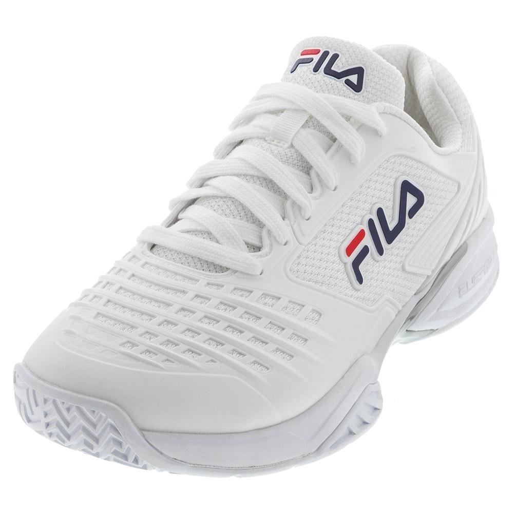 FILA Axilus 2 Energi White Navy Athletic Shoes Model 1TM00615-147 Size Available Image 4