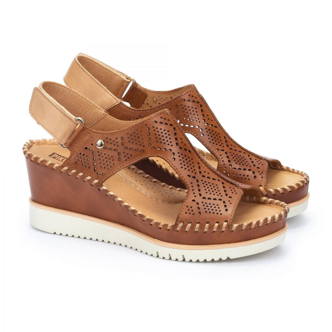 Pikolinos Womens Aguadulce Wedge Sandal Brandy - W3Z-1775C1-250 250 BRANDY Image 1