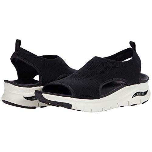 Skechers Arch Fit - City Catch BLACK Image 1