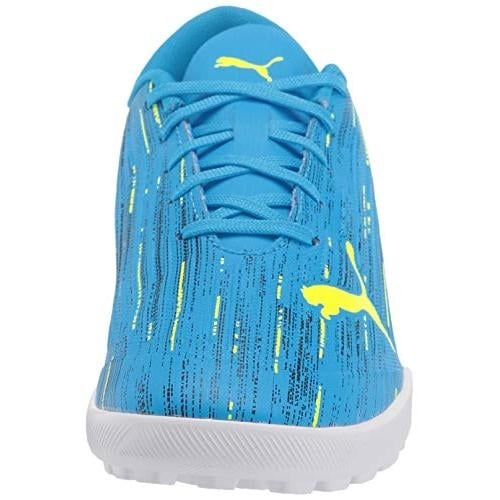 PUMA Ultra 4.2 TT Soccer Shoe Mens NRGY Blue Yellow Alert Size 10 Flexible Turf Image 2